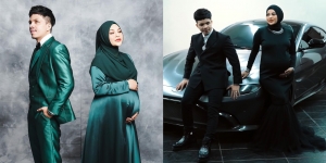 10 Potret Maternity Shoot Terbaru Aurel Hermansyah dan Atta Halilintar, Aura Keibuannya Makin Terpancar