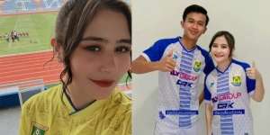 Prilly Latuconsina Resmi Jadi Pemilik Klub Persikota Tangerang, Ini Pesonanya saat Pakai Jersey Bola