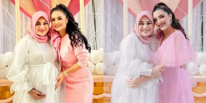 Serba Pink, Ini Potret Baby Shower Aurel Hermansyah yang Dihadiri Orang Terkasih