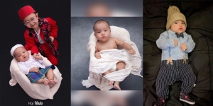 7 Pemotretan Terbaru Baby Al Fatih Anak Daus Mini. Outfit Muslimnya Udah Kayak Mau Berangkat Ngaji Nih!