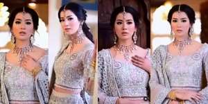 10 Potret Bunga Zainal Pakai Baju Pengantin India Super Mewah, Malah Disebut Mirip Song Hye Kyo