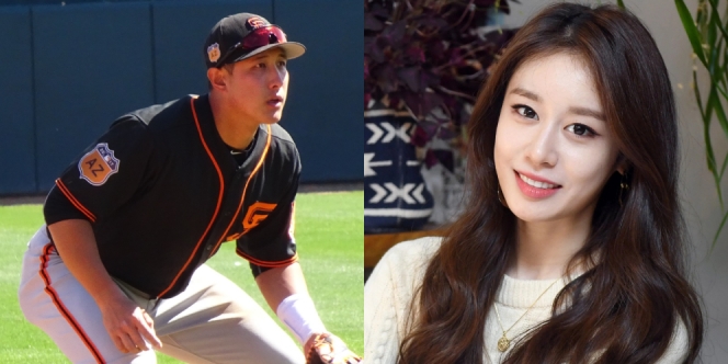 Kabar Bahagia, Jiyeon T-ara Umumkan Pernikahannya dengan Atlet Bisbol Hwang Jae Gyun