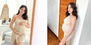 Sebut Menggendut Bahagia, Ini Potret Terbaru Jessica Iskandar dengan Baby Bump yang Makin Besar