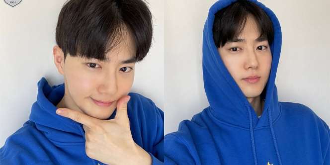Potret Terbaru Suho Usai Wamil, Tulis Pesan Haru yang Bikin EXO-L Baper Parah