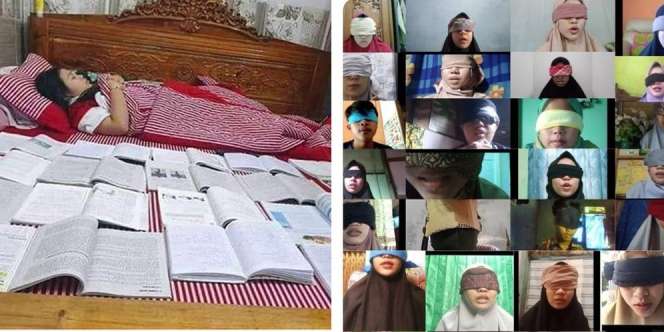 10 Potret Kelakukan Murid saat Belajar Online, Bikin Ngakak