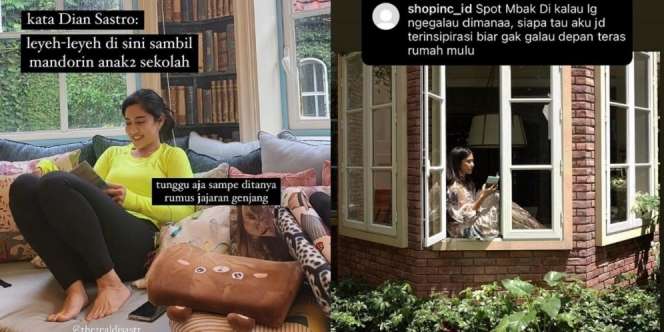 12 Potret Rumah Dian Sastro, dengan Setiap Sudutnya yang Cozy dan Mirip Studio Ghibli!