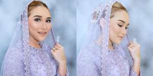 Turut Bahagia, Ini 10 Foto Menawan Ayu Ting Ting di Acara Siraman Sang Adik