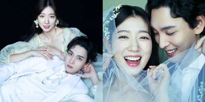 Baru Diunggah, Ini Foto Prewedding Romantis Park Shin Hye dan Choi Tae Joon