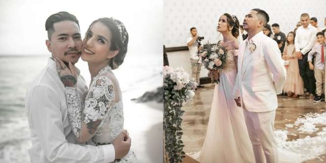 Baru Diungkap Setelah 2 Tahun, Ini 10 Potret Pernikahan Sheila Marcia dan Dimas Akira yang Sederhana tapi Romantis di Bali