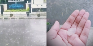 Heboh Hujan Es Surabaya, Warga Nganjuk dan Madiun Laporkan Hal Serupa