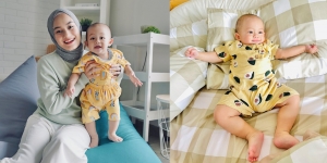 10 Potret Baby Arshaka yang Sudah Genap 8 Bulan, Makin Ganteng Persis Paduan Dinda Hauw dan Rey Mbayang