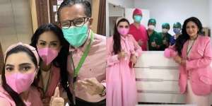 Sambut Kelahiran Cucu, Ini 6 Potret Krisdayanti dan Ashanty Kompak Pakai Outfit serta Tasbih Warna Pink