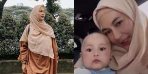 6 Potret Cantik Paula Verhoeven Pakai Hijab Syar'i, Minta Didoakan Supaya Dapat Hidayah