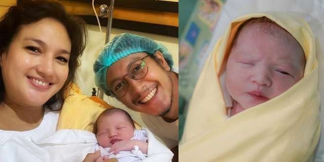 Potret Nadi Djiwa Anak Nadine Chandrawinata dan Dimas Anggara, Lahir di Tanggal Cantik dengan Penuh Haru