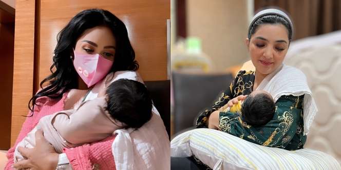 Masih Dirahasiakan, Ini Deretan Potret Baby A Anak Atta dan Aurel yang Miliki Rambut Lebat