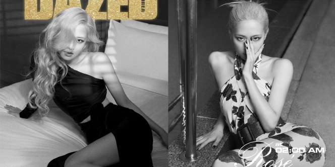 Pemotretan Terbaru Rose BLACKPINK untuk Majalah Dazed, Pinggang Super Rampingnya Curi Perhatian