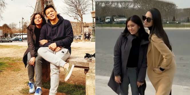 10 Potret Alleia Anak Ariel Noah Temani Sang Ayah Liburan ke Paris, Akrab Banget dengan Anya Geraldine