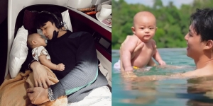7 Potret Terbaru Rey Mbayang Bareng Baby Shaka yang Disebut Makin Mirip Adik Kakak
