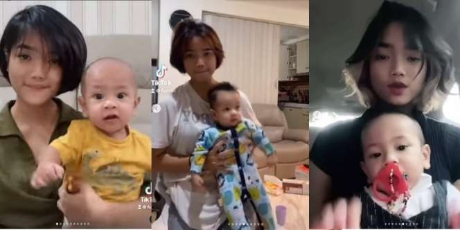 Akrab Sejak Dini, 9 Potret Dulu Fuji TikTok-an Bareng Gala Sky yang Videonya Diprivat, Penuh Memori!