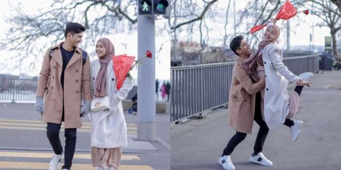 9 Potret Ria Ricis yang Dikabarkan Sedang Hamil, Pose Selalu Tutupi Perut Bikin Netizen Penasaran