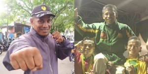 Dobrak Arter Si Juara Dunia Atlet Tinju yang Kini Jadi Juru Parkir di Malang