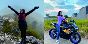 10 Potret Gigi Ruwanita, Mantan Istri Doni Salmanan yang jadi Ladies Biker dan Traveler