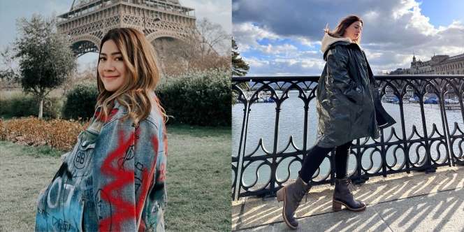 10 Gaya Felicya Angelista saat Jalan-Jalan sambil Kerja di Eropa, Stylish Banget bak ABG