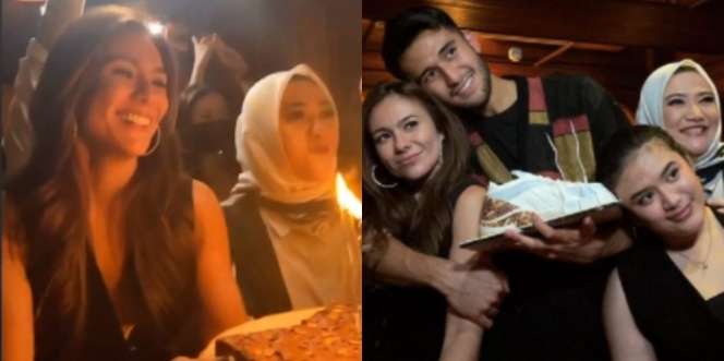 10 Potret Wulan Guritno Rayakan Ulang Tahun Sabda Ahessa Sang Pacar, Sudah Akrab dengan keluarga!