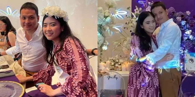 10 Potret Bridal Shower Jessica Tanoesoedibjo, Mewah dan Glamour dengan Nuansa Warna Ungu