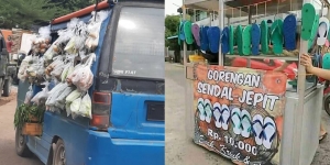 15 Pedagang Kaki Lima dengan Barang Jualan yang Nggak Biasa, Bikin Pembeli Heran