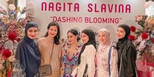 Potret Kebersamaan Nagita Slavina Bareng Artis Cantik, Berbaju Full Color Saat Gelar Fashion Show