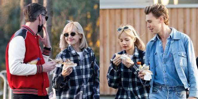 Potret Lisa BLACKPINK Keciduk Hangout Bareng Aktor Austin Butler dan Petinggi Brand CELINE, Bikin Heboh!
