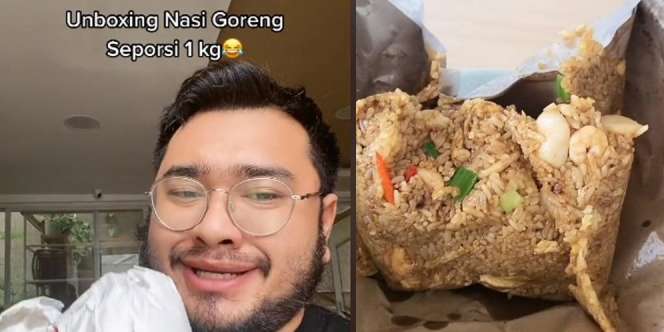 Pria Ini Beli 1 Porsi Nasi Goreng, Isinya Hampir Sekilo!