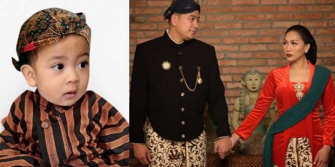 Ini Potret Tedhak Siten Baby Erlangga Anak Tata Janeeta dan Brotoseno