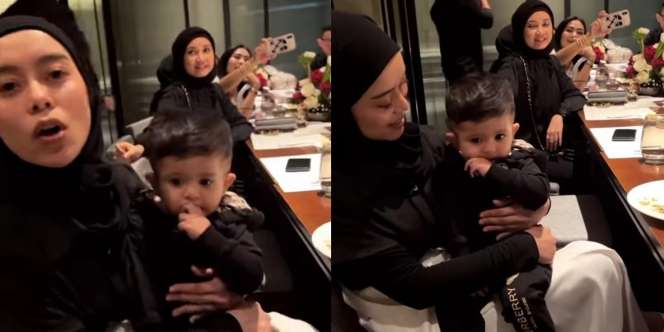 Terlihat Sayang Banget, Ini 9 Momen Lesti Kejora Momong Baby Syaki Anak Nadya Mustika dan Rizki DA