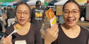 10 Momen Nikita Willy Berburu Kuliner di Amerika, Outfit Sederhananya Curi Perhatian