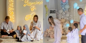 7 Momen Baby Gender Reveal Yasmine Wildblood di Kehamilan Ketiga, Gelar Syukuran 4 Bulanan 
