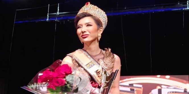 Harumkan Nama Bangsa! Nadia Tjoa Sukses Bawa Pulang Gelar Miss Face of Humanity 2022