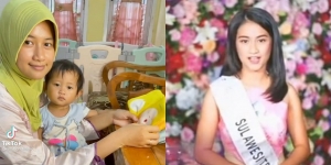 Dulu Finalis Miss Indonesia, Perempuan Ini Kini Jadi Ibu Rumah Tangga dan Penampilannya Sederhana Banget