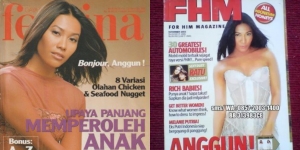 10 Potret Anggun C Sasmi Jadi Cover Girl, Sempat Tampil di Majalah Dewasa Juga Lho!