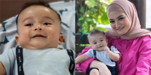 10 Potret Baby Adzam Anak Nathalie Holscher yang Eskpresif dan Murah Senyum, Netizen: Produk Sule Gak Pernah Gagal
