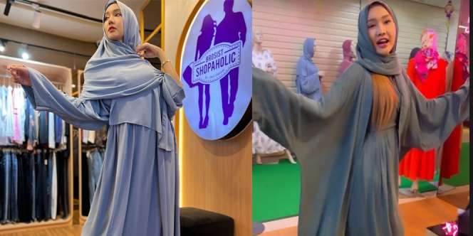 Ini 11 Potret Lucinta Luna Sambut Ramadhan Pakai Gamis, Baju Kurung dan Hijab, Cantik Banget!