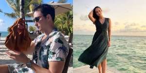 11 Momen Honeymoon Mike Lewis dan Janisaa Pradja di Maldives yang So Sweet Banget!