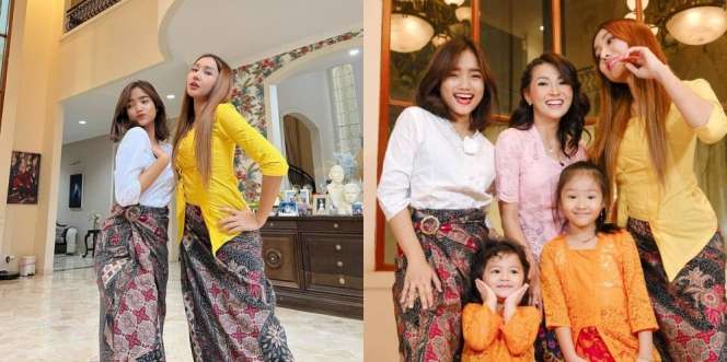 Heboh Rayakan Hari Kartini, Ini Dia Potret Fuji dan Lucinta Luna Foto Bareng Sarwendah