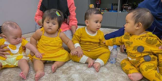 Ada Rayyanza sampai Ukkasya, Ini 7 Potret Geng Kuning saat Playdate yang Gemesin Banget!