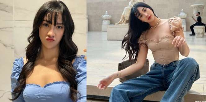 Tambah Imut, Ini 9 Pesona Anya Geraldine Pakai Poni Depan dengan Gaya Rambut Baru 