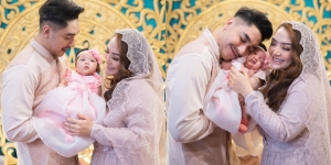 11 Potret Aqiqah Baby Xarena Anak Siti Badriah dan Krisjiana Baharudin, Cantik dengan Gaun Merah Mudanya