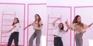 Ini Potret Lucinta Luna Cover Dance Zoom Jessi, Netizen: Badan Boleh Cewek Sejati Tapi Gerakan Gak Bisa Boong