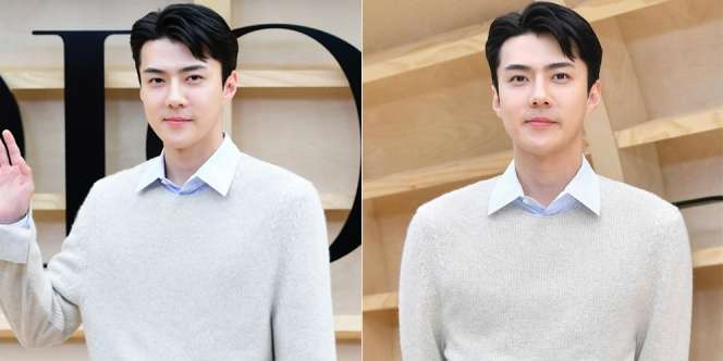 Makin Tua Makin Imut, Ini Potret Sehun EXO saat Hadiri Fashion Show Dior Fall 2022