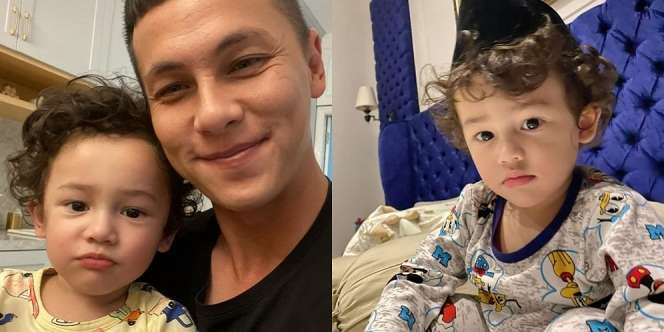 Ini Potret Baby Saka yang Makin Ganteng dan Mirip Andhika Pratama, Rayakan Lebaran Bareng Keluarga